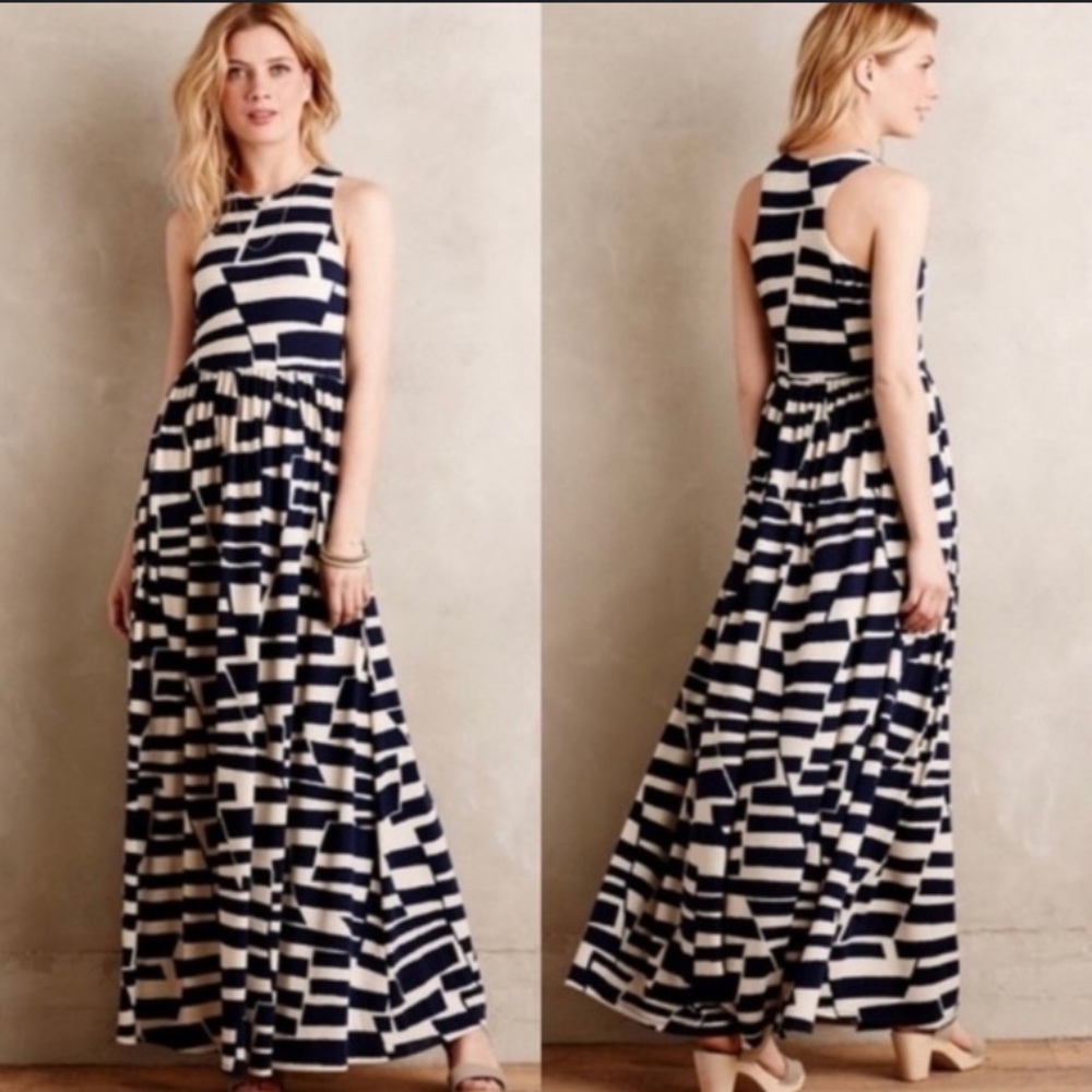 (Anthropologie) Sunday in Brooklyn Pirin Maxi Dress